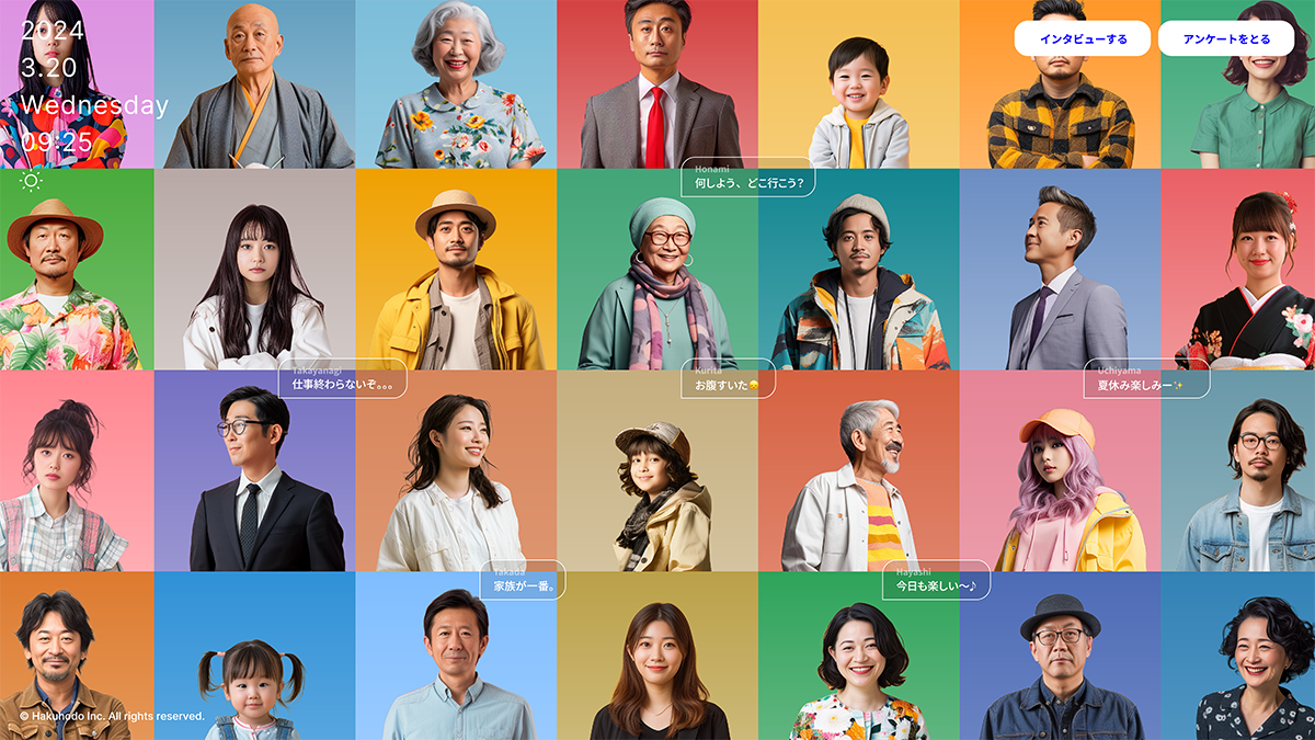 CASE1 バーチャル生活者　※画像はイメージです