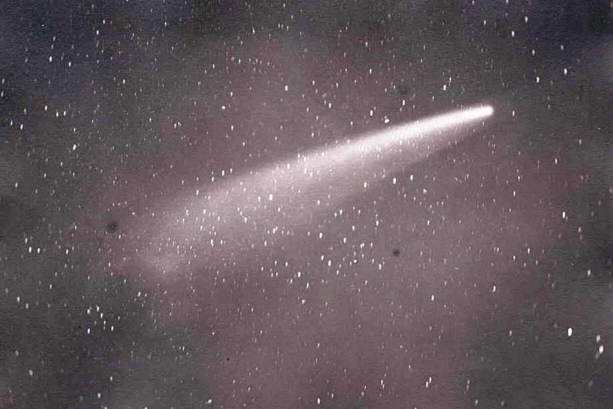 1882年の大彗星。南アフリカにて撮影（Sir David Gill, 1843-1914, Public domain, via Wikimedia Commons）