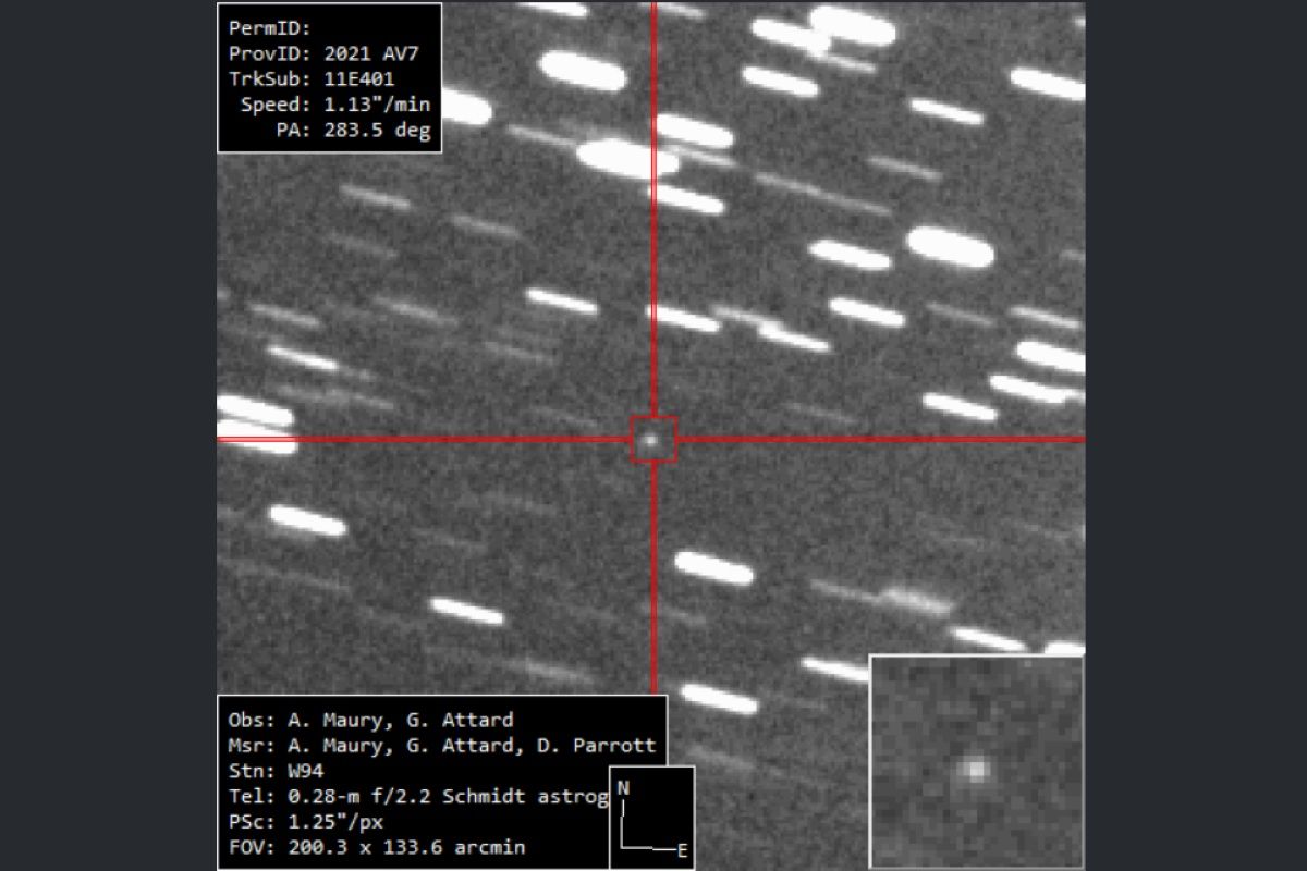 南米チリに設置された望遠鏡を使ってフランスのアマチュア天文学者グループMAPSが発見した彗星「C/2026 A1（MAPS）」（MAPS 2026）