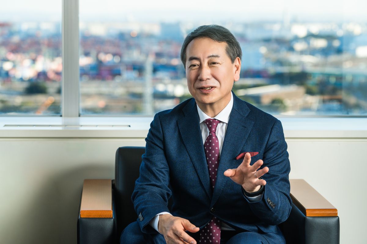 JTB代表取締役社長 山北栄二郎。