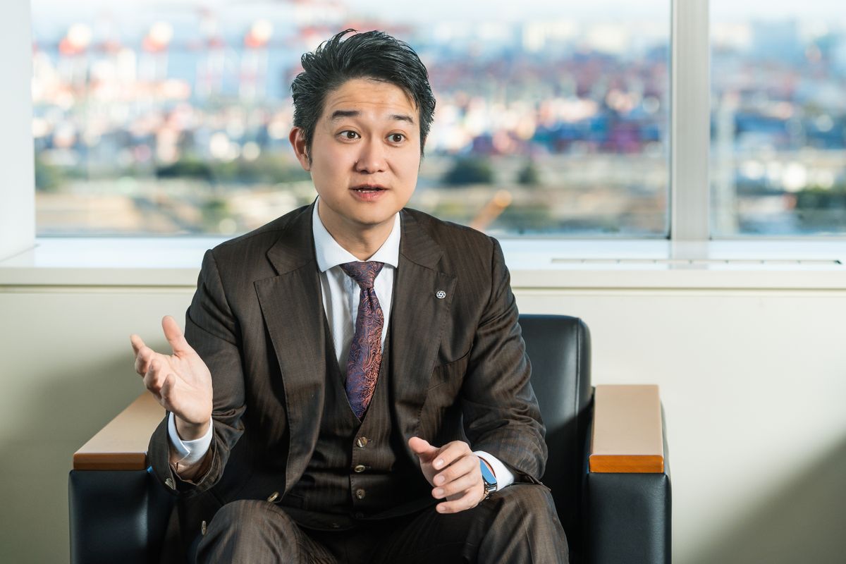 カクシンCEOの田尻望。