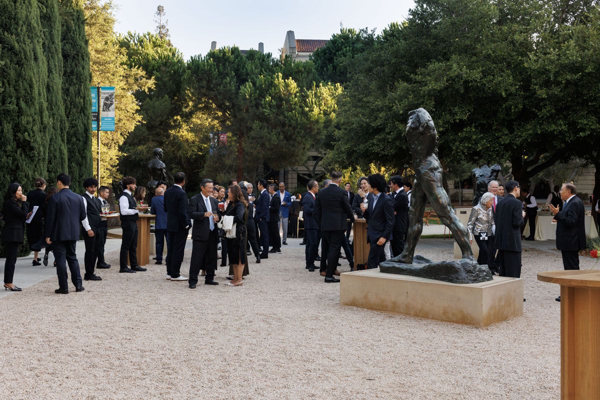 会場となったスタンフォード大学の美術館。