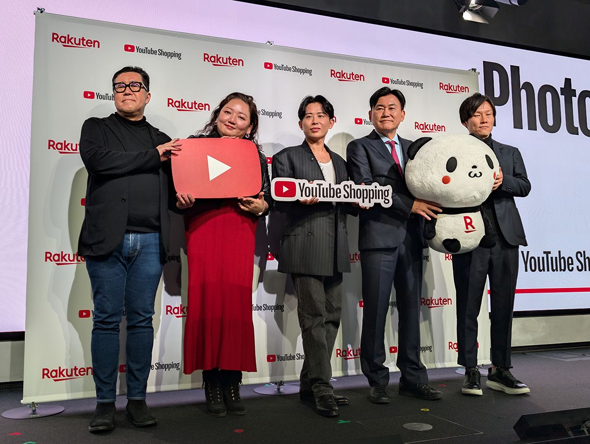 YouTubeが2月19日に開催した記者会見には、アフィリエイト プログラムのパートナーである楽天グループ社長の三木谷浩史氏も出席。「YouTubeと楽天の特徴がそれぞれ伸ばせる新しい関係性」を歓迎した