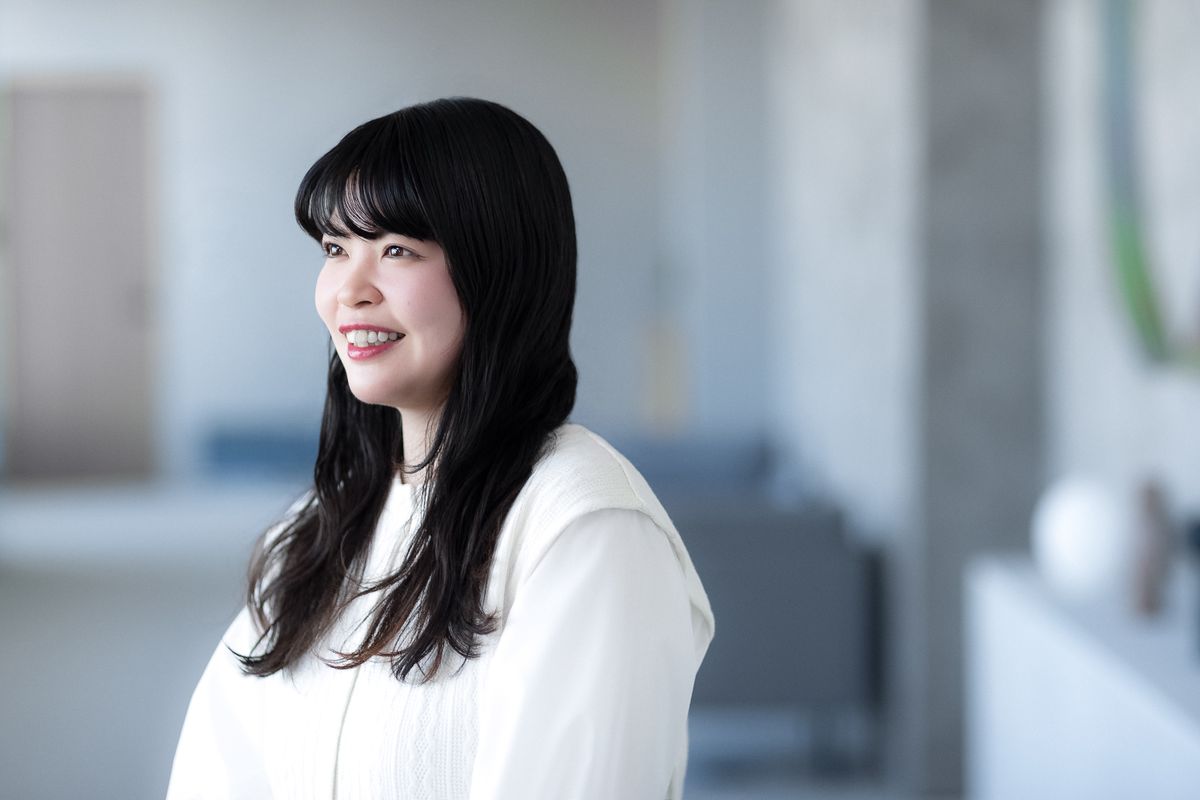 Be Open推進室の運営メンバーの木下莉那。