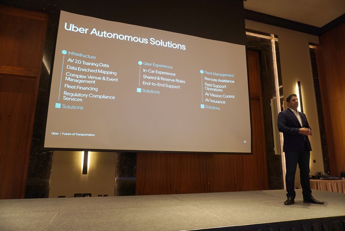 Uber Technologiesは2月、自動運転モビリティの導入に関連するテクノロジーやノウハウをパッケージにしたサービススイートである「Uber Autonomous Solutions」を発表した
