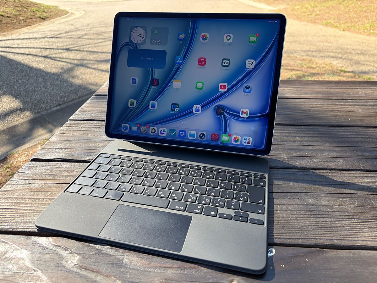 屋外でも5Gネットワークに常時接続。C1Xモデムによる安定した通信品質が保たれる