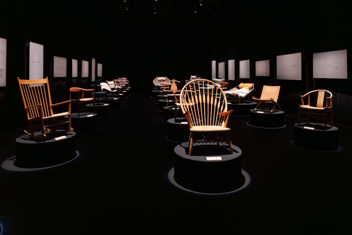 『織田コレクション ハンス・ウェグナー展 至高のクラフツマンシップ』より。