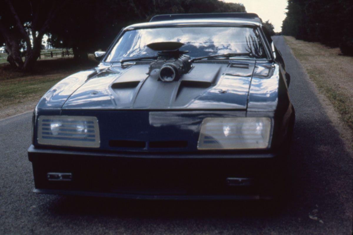 『マッドマックス』シリーズ第1作に登場したフォード ファルコン XB GT「V8インターセプター」（Sunset Boulevard/Corbis via Getty Images）