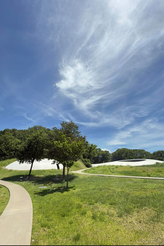 豊島美術館外観