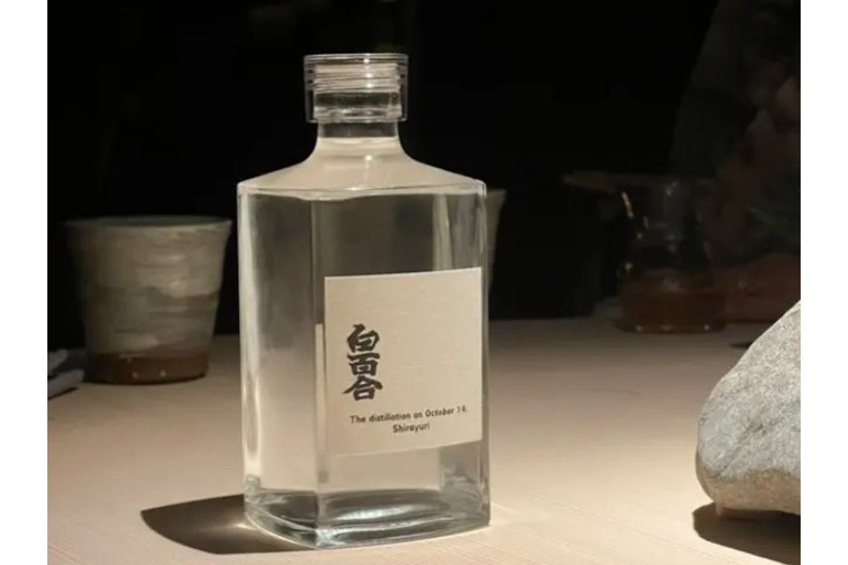 Noma kyoto で提供された白百合（撮影Liquid Okinawa）