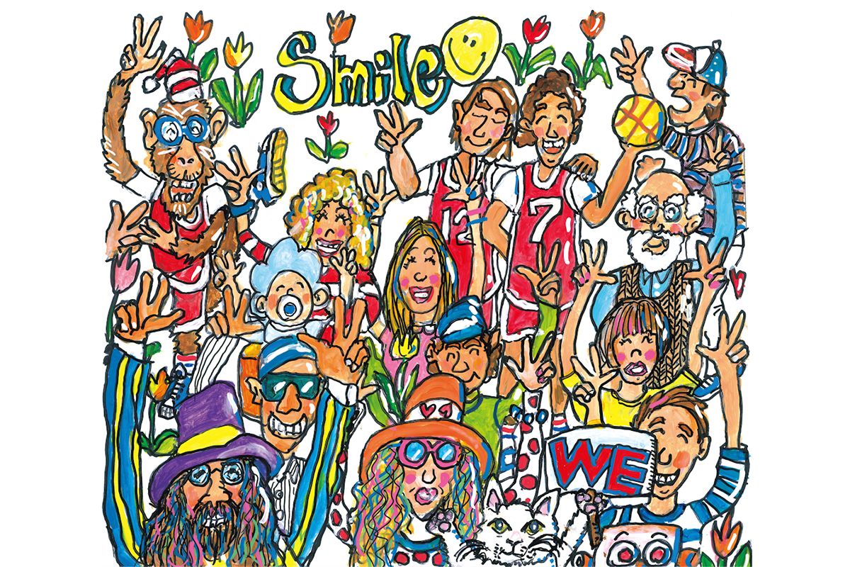 TOYOTA ARENA TOKYO 内に設置された作品。 (c) neebow MIYAI Akira / Able Art Company