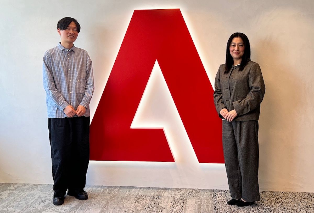 アドビ タイプフェイスデザイナーの吉田大成氏と、Adobe Type CJKタイプチームマネージャーの大日方玲子氏