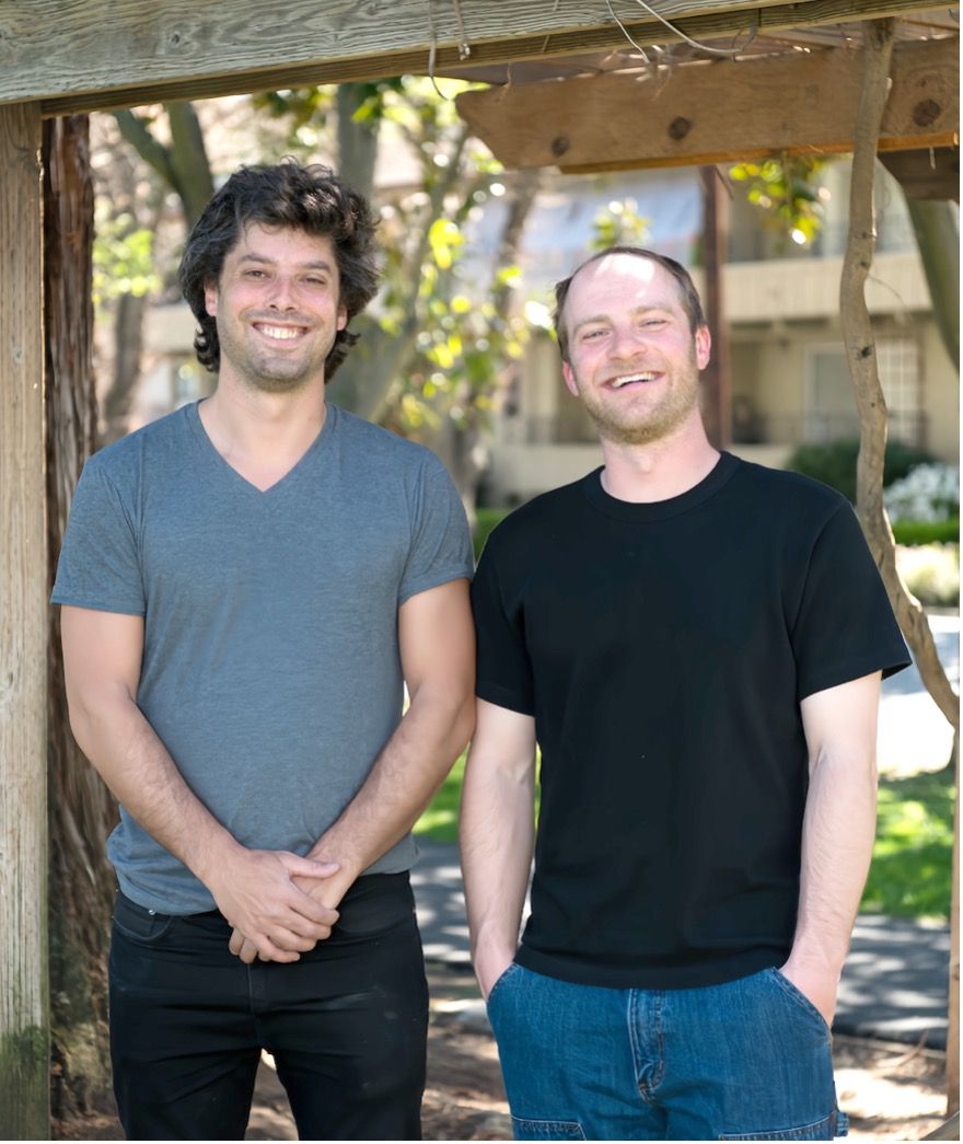 Juniper Venturesを率いるFitz（左）とBohm（右）。同社は、リード・ホフマン、『リーン・スタートアップ』の著者エリック・リースなどから出資を受けている　Courtesy of the Author