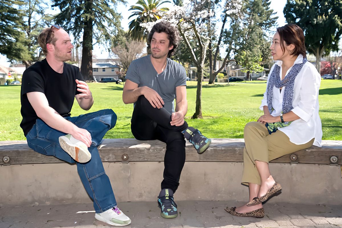 「日本は世界でもAIアシュアランスの分野でリーダーシップを取れる可能性を秘めている」とJuniper VenturesのGriff Bohm（左端）は話す　　Courtesy of the Author