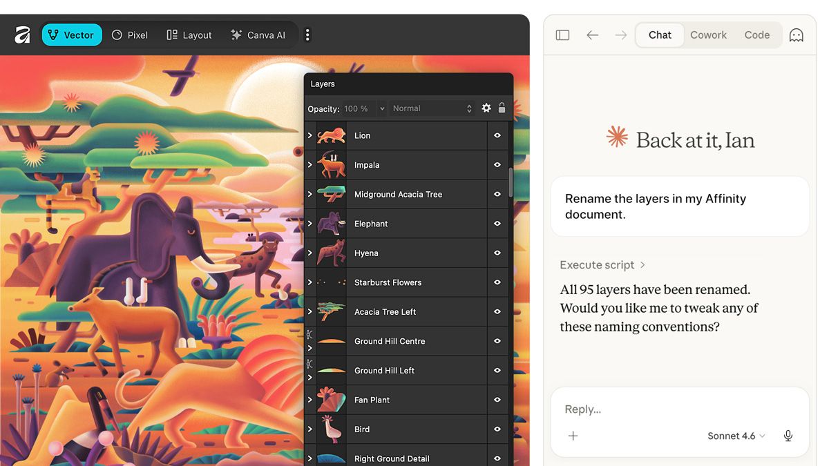 Canvaが無料提供しているAFFINITYはAnthropicの「Claude」と連動することに