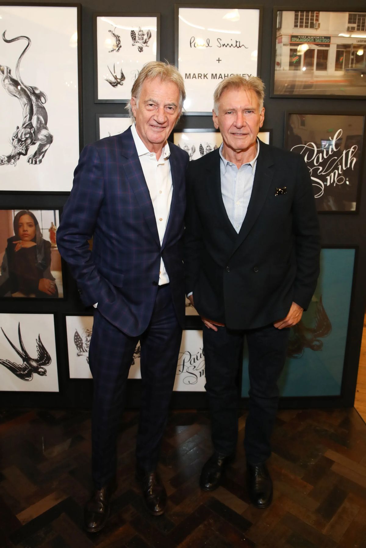 Paul Smith And Harrison Ford - courtesy of Paul Smith