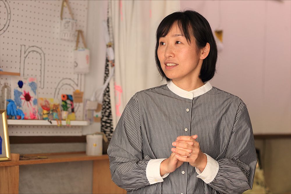 アトリエ「ナガタbond」を運営する織戸ゆみこ