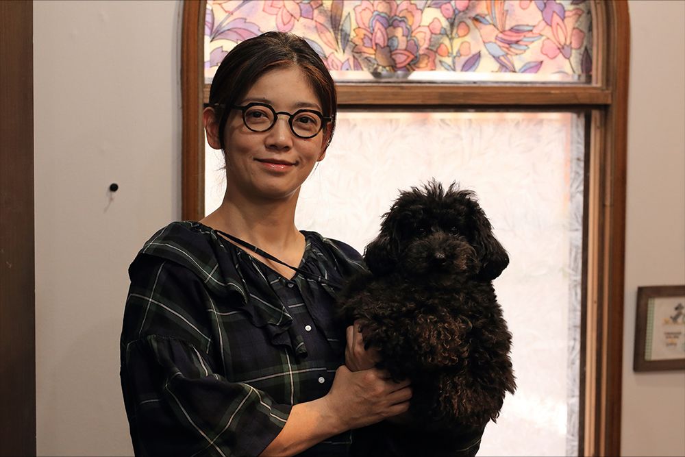 トリミングサロン「コパン」を経営する岡本薫