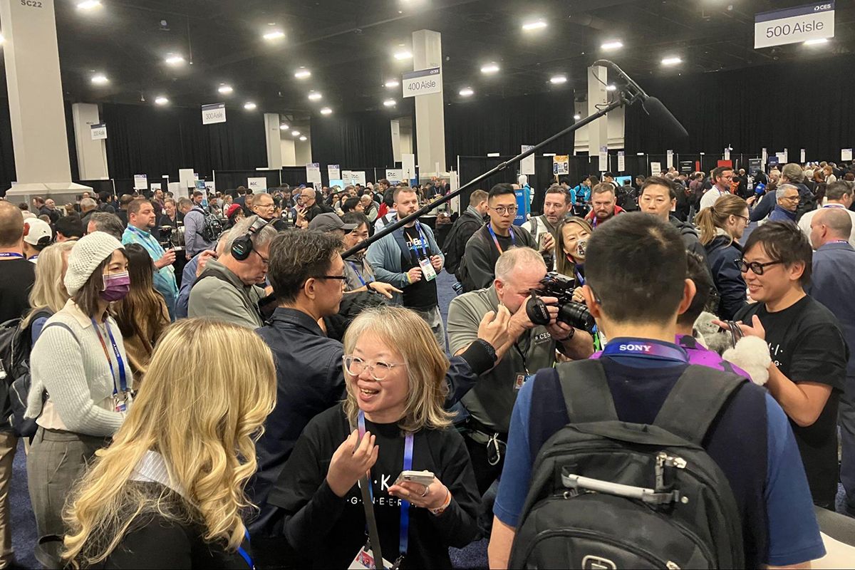 CES2025の様子 ユカイ工学提供