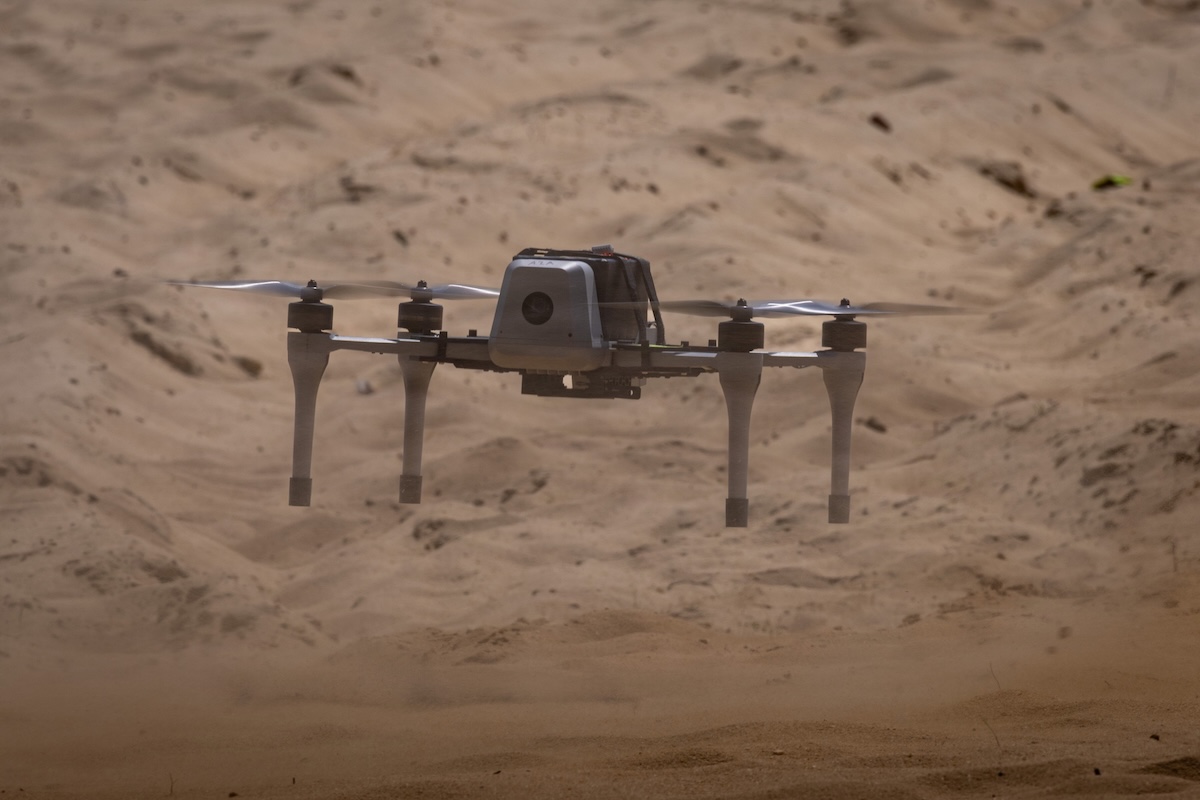 米軍が新たな迎撃ドローン「バンブルビーV2」を導入 陸軍の精鋭師団が