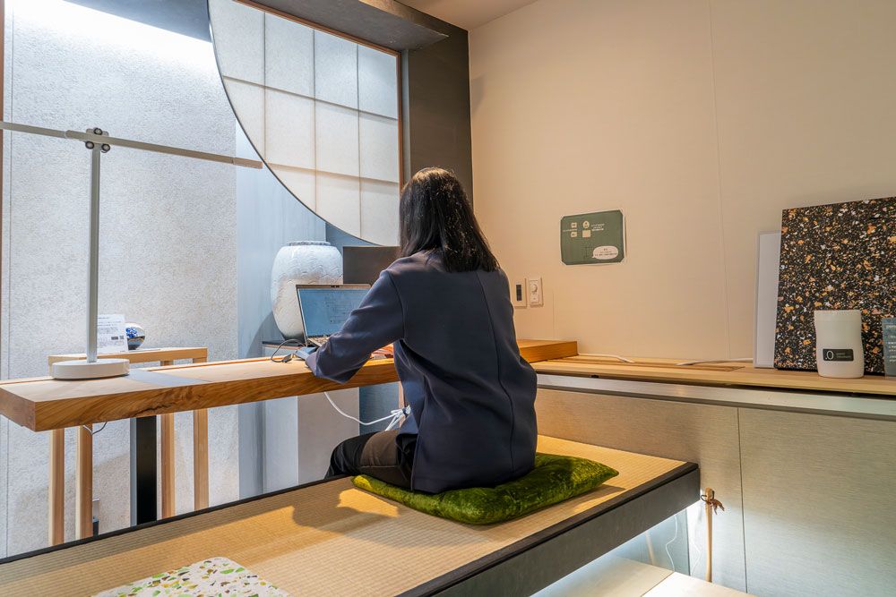 point 0 marunouchiでつくり上げてきた快適な環境を企業が職場に導⼊できるようサポートしていく。