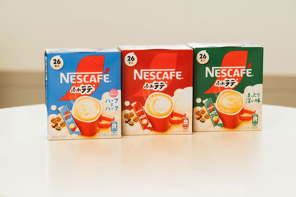 「ネスカフェ ふわラテ」シリーズ。来期のコミュニケーション戦略の策定をターゲットに、PoCを実施した。