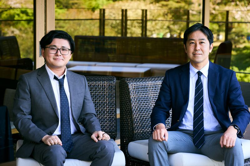 左：井上大悠　Japan Financial Elan Technologies　CEO、右：赤星弘樹　デロイト トーマツ　パートナー