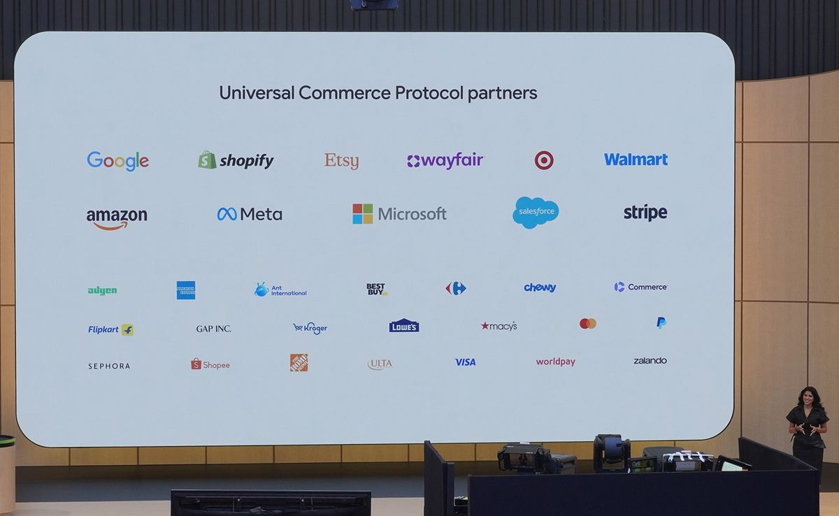 Universal Commerce Protocol（UCP）のパートナーシップが、様々なIT業界の大手企業に拡大している