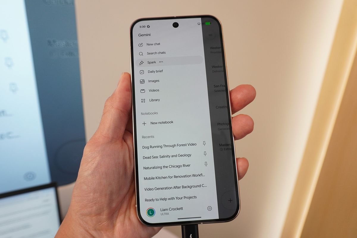 AIエージェントのGemini Spark。今週から米国など一部のTrusted Tester向けに順次提供を開始し、 来週には米国のサブスクリプションプラン「Ultra」のユーザーを対象にベータ版での提供を始める予定だ