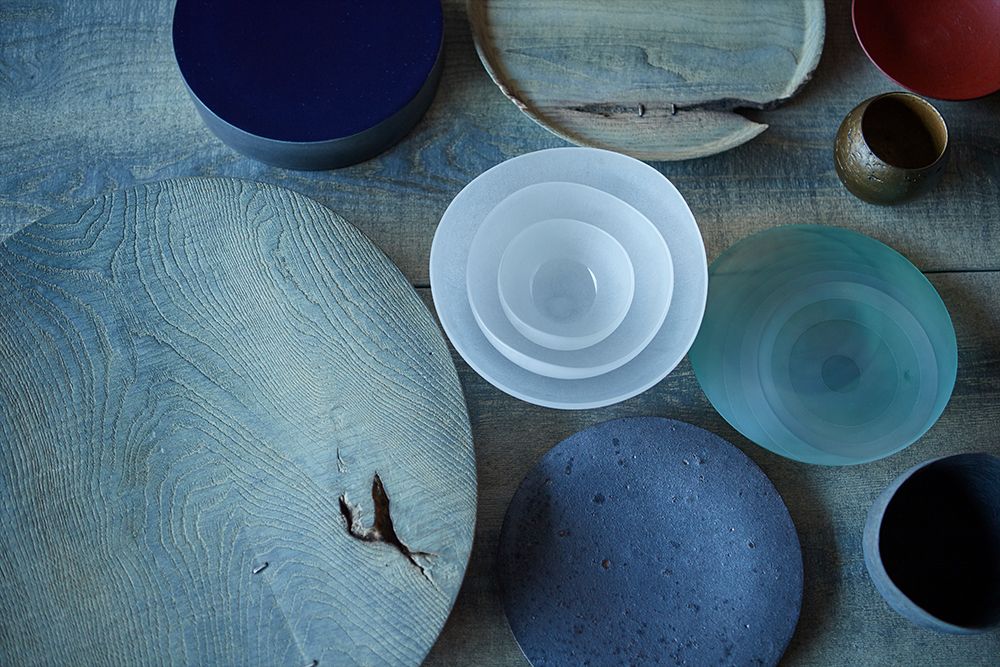 富山の作家たちによる器