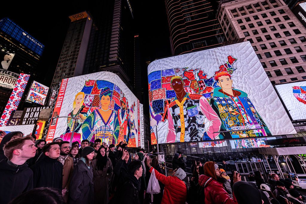 Photo by Michael Hull courtesy of Times Square Arts