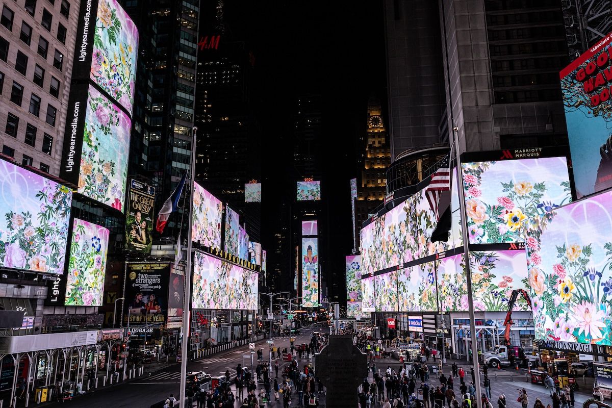 Photo by Michael Hull courtesy of Times Square Arts