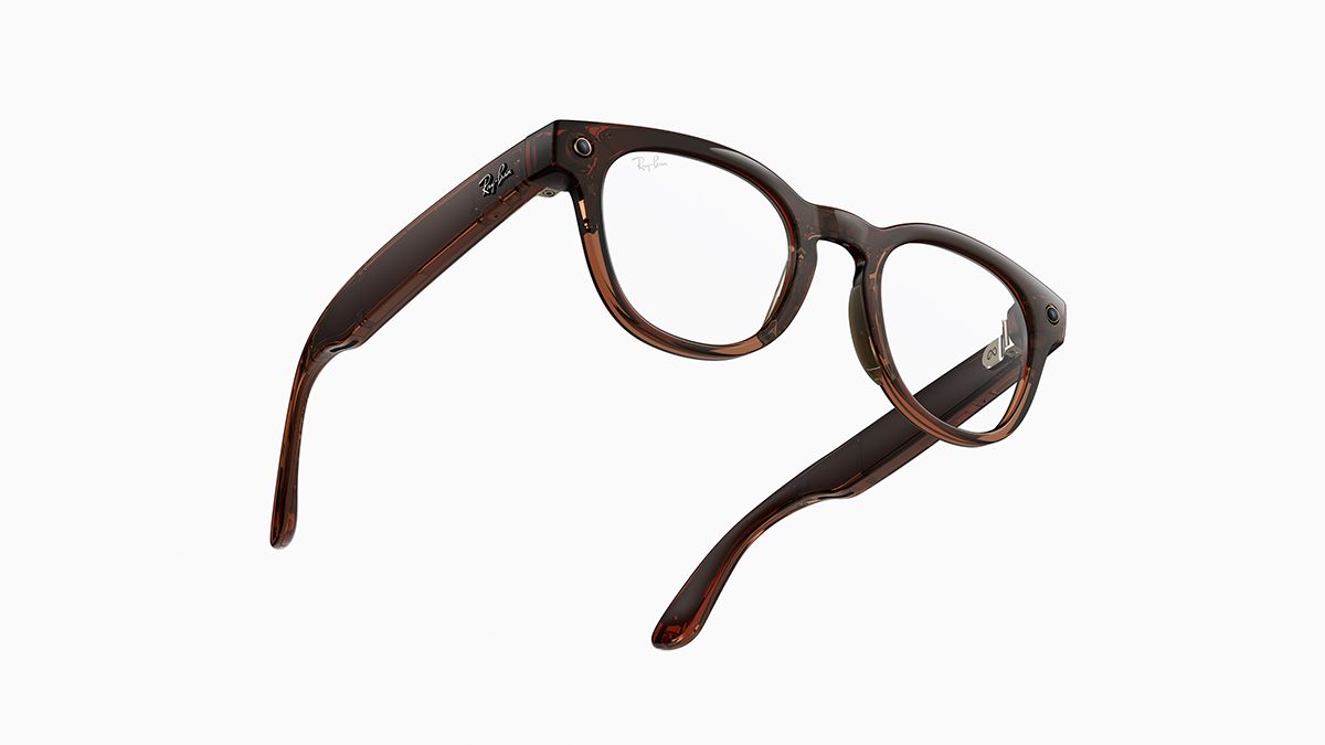 Ray-Ban Meta Scriber Optics - Transparent Shiny Umber 価格82,500円（税込）