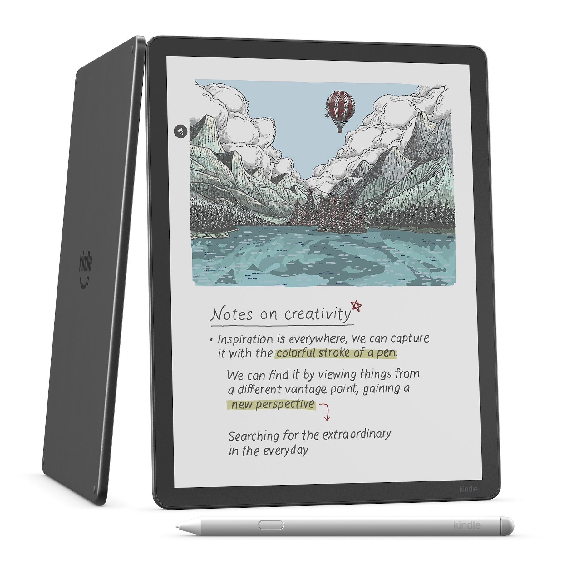 読むと書くを1台でこなすKindle カラー対応モデルが初登場：気になる