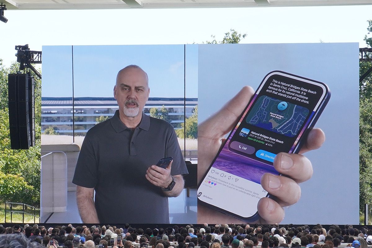 iPhoneの「写真」アプリに保存したフォトデータをSiri AIが読み取り、場所の名称や正確な位置情報を調べる