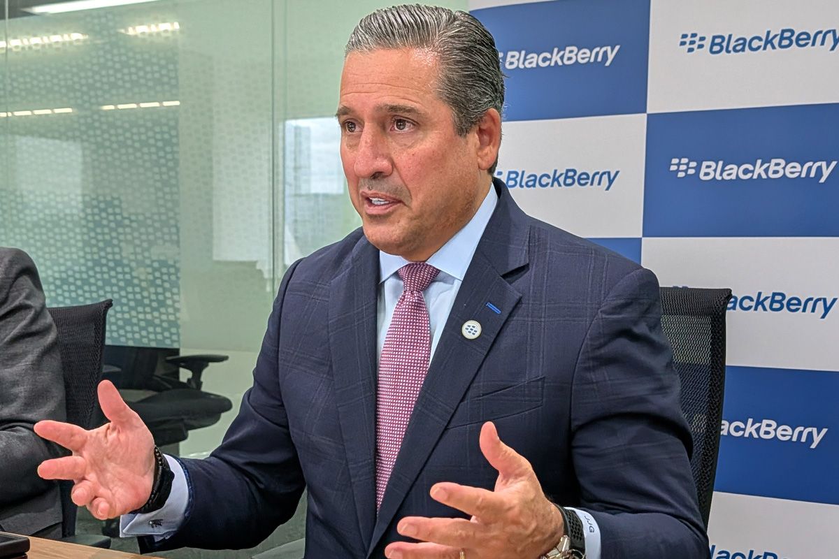 BlackBerryのジョン・ジアマッテオCEO